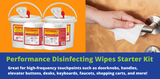 Try Our Performance Disinfecting Wipes Starter Kit