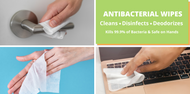 Antibacterial Wipes Back In Stock! 