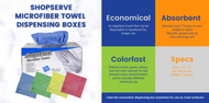 Meet Our New Shopserve® Microfiber Towels In Dispensing Boxes!