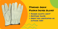 Pigskin Driver Gloves Protect Your Hands Rain or Shine