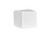 Shopworks® W600 White Medium Duty Wipers Quarter Fold, shown in a stack
