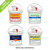 Gym Wipe Dispenser Buckets, shown in a group with all wipe options shown