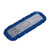 Microfiber Fringe Dust Mop Pads with Velcro Back, shown flat