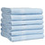 Cotton Terry Pool Towels 36x68, blue stack shown