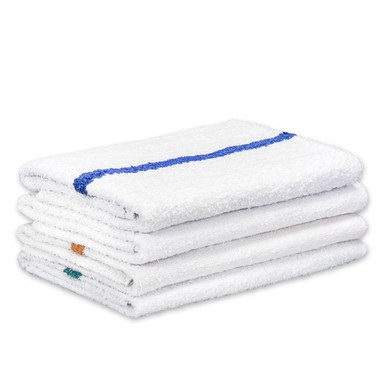 Towels - Cotton Terry Navy Blue - Atlanta Barber and Beauty Supply