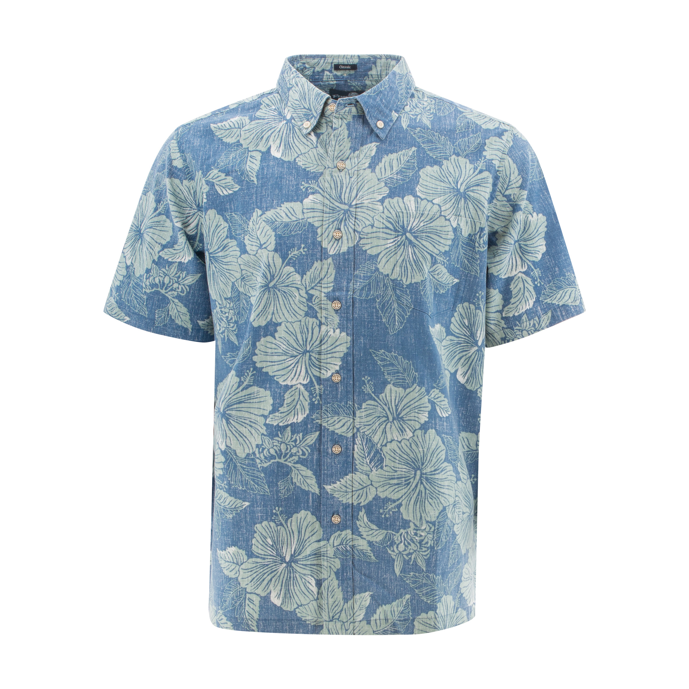 Reyn Spooner Aloha Biscus Reverse Print Shirt at Sportif | Sportif USA