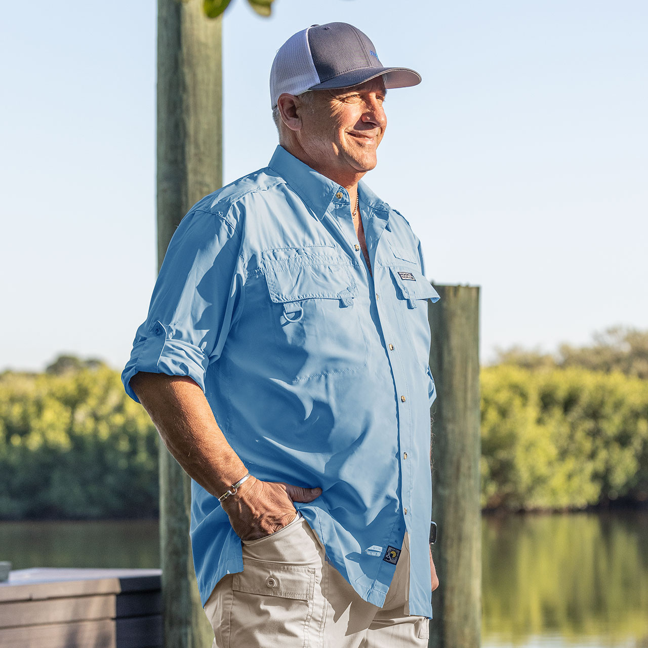 Hook & Tackle Seacliff 2.0 Long Sleeve Shirt at Sportif | Sportif USA