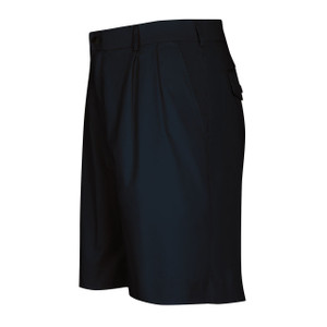Galapagos Pleated Short side image in color Black