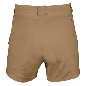 Sportif's Lauderdale Short back image in color Khaki Tan