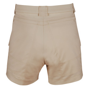 Sportif's Lauderdale Short back image in color Desert Tan