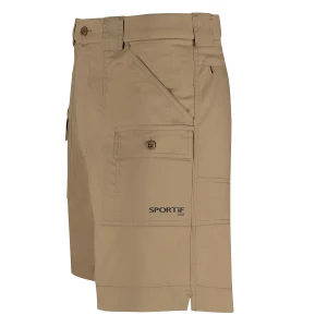 Sportif's Hatteras Short side image in color Khaki Tan