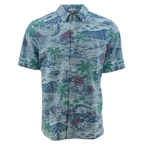 Reyn Spooner Paradise Found Print Shirt studio