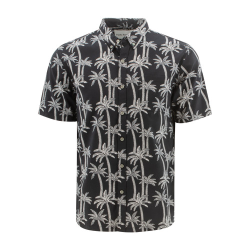 Tori Richard Palm Lined Print Shirt at Sportif | Sportif USA