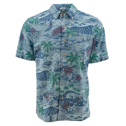 Reyn Spooner Paradise Found Print Shirt studio