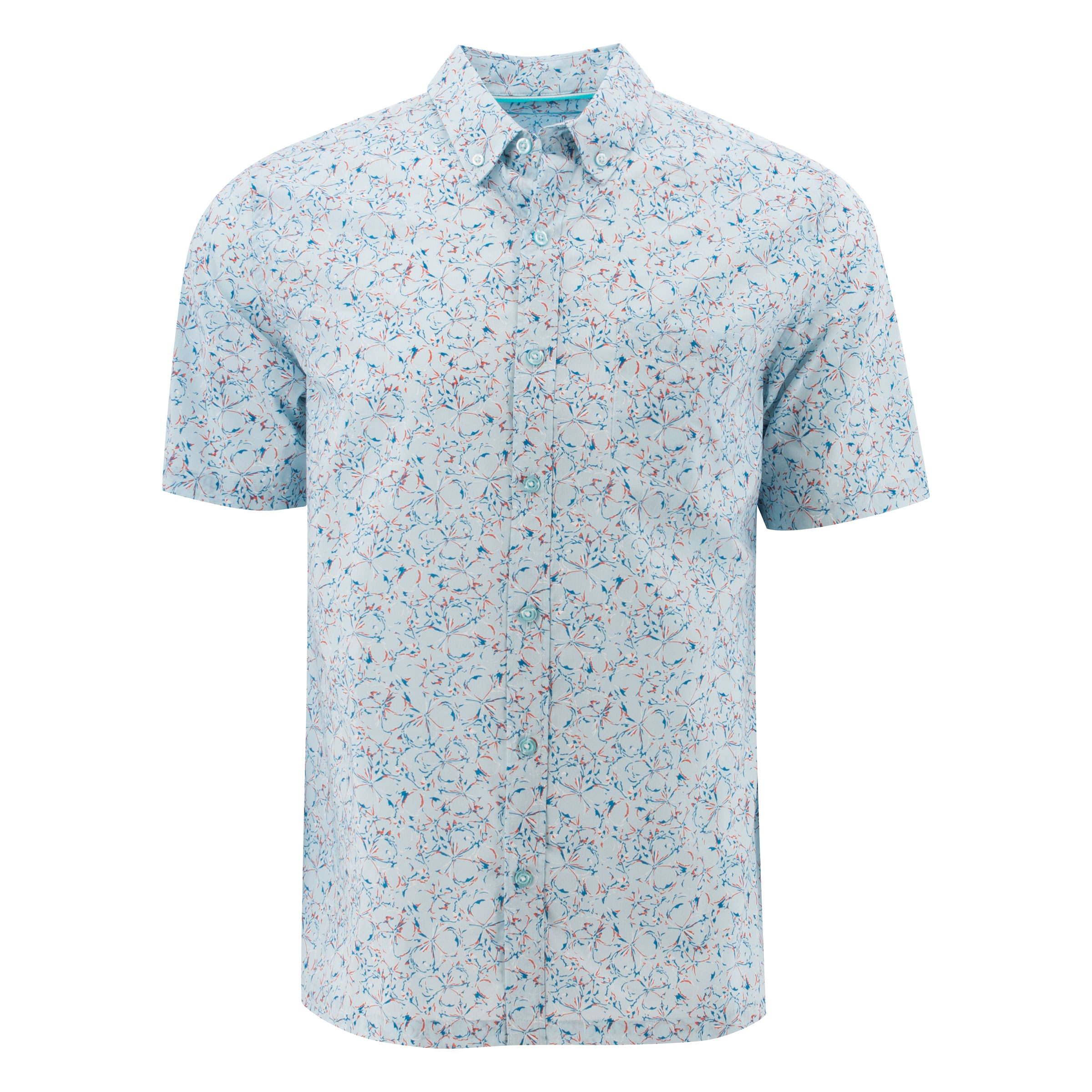 【新品】8yards Men’s SideTuck Shirt Push Button Short Sleeve Button Down Shirt – Eight-X