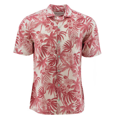 Tori Richard Tropic Code Print Shirt at Sportif | Sportif USA
