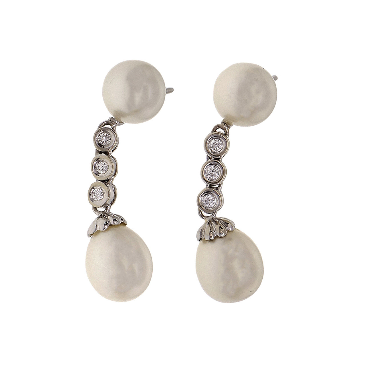 tiffany freshwater pearl earrings