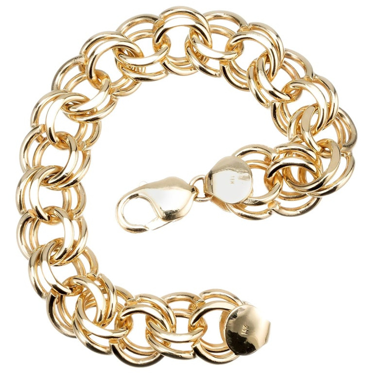 Round Link Charm Bracelet | Vana Chupp Studio