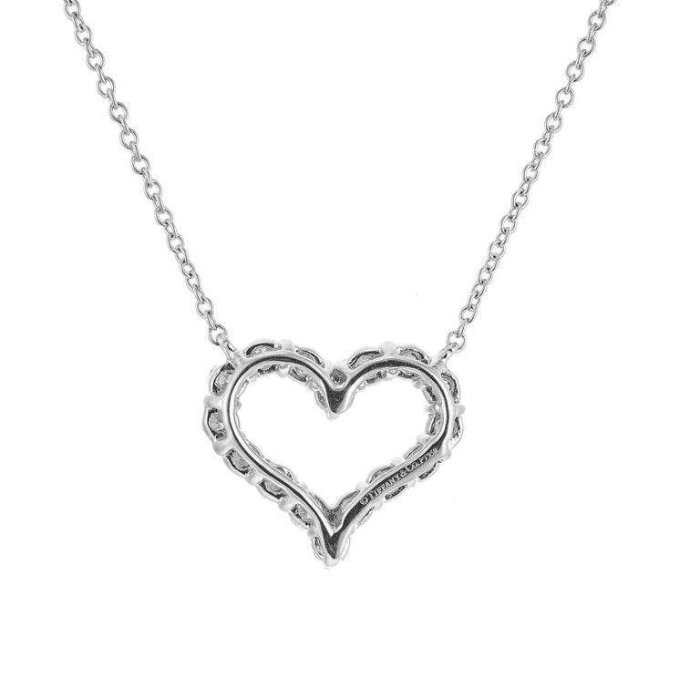 Tiffany \u0026 Co .54 Carat Diamond Platinum 