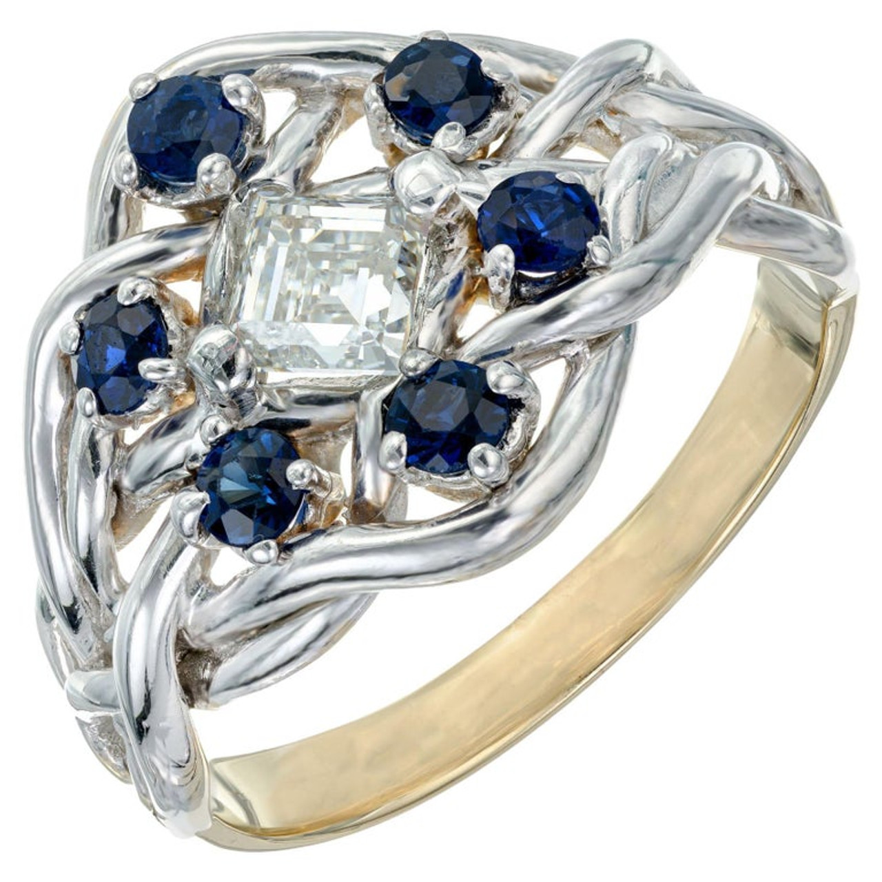 Chopard High Jewelry Diamond Large Tanzanite Amethyst White Gold Ring