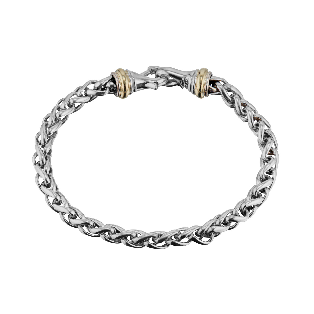 Oscar Stone 14K Tri-Colored Ankle Bracelet (Chanel)