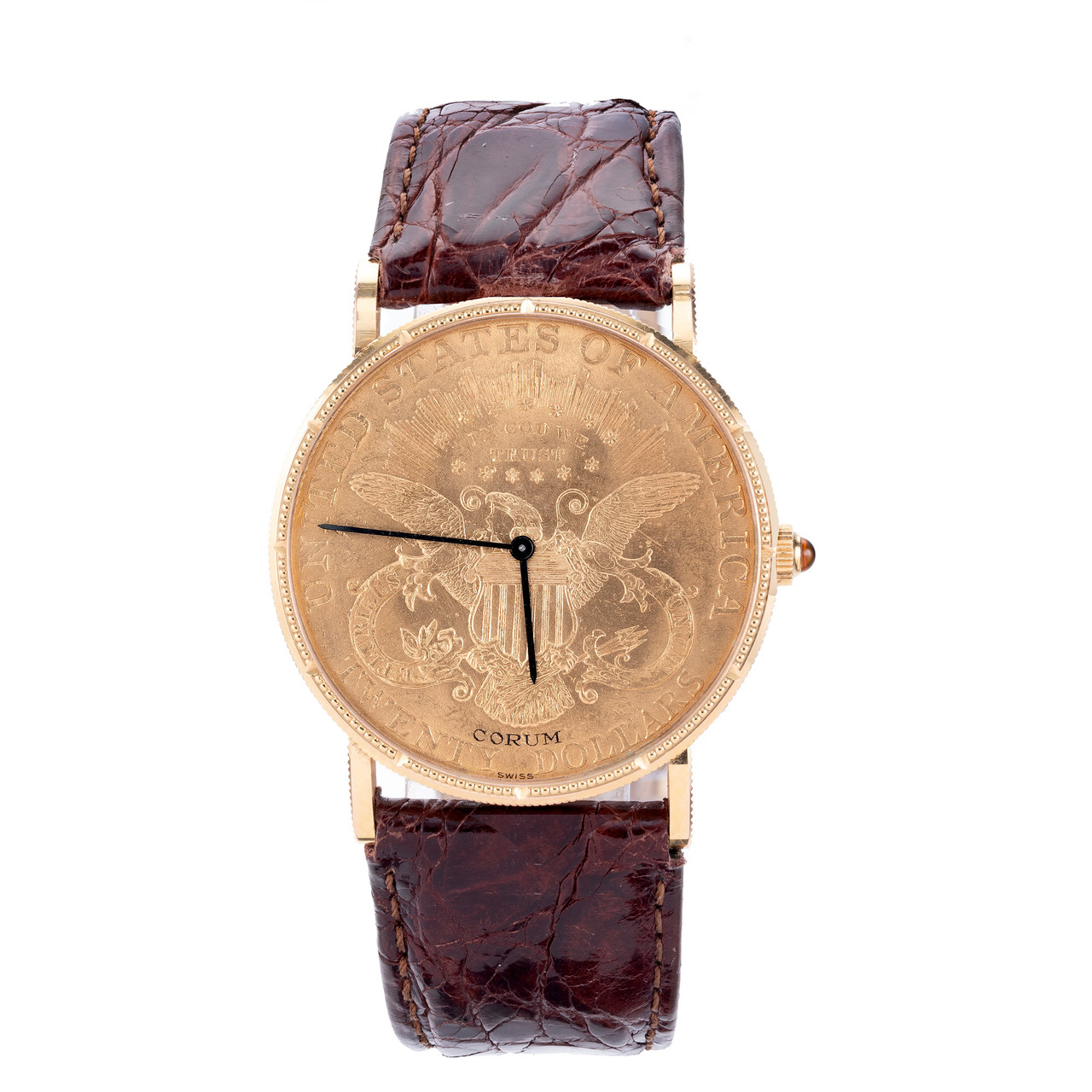 Corum US Twenty Dollar Coin Yellow Gold Men's Wristwatch