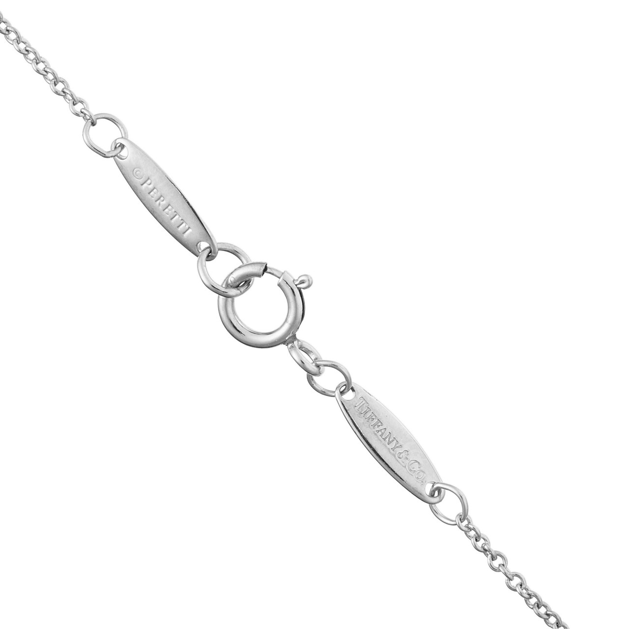 Tiffany & Co. Elsa Peretti .60 Carat Diamond Platinum By The Yard