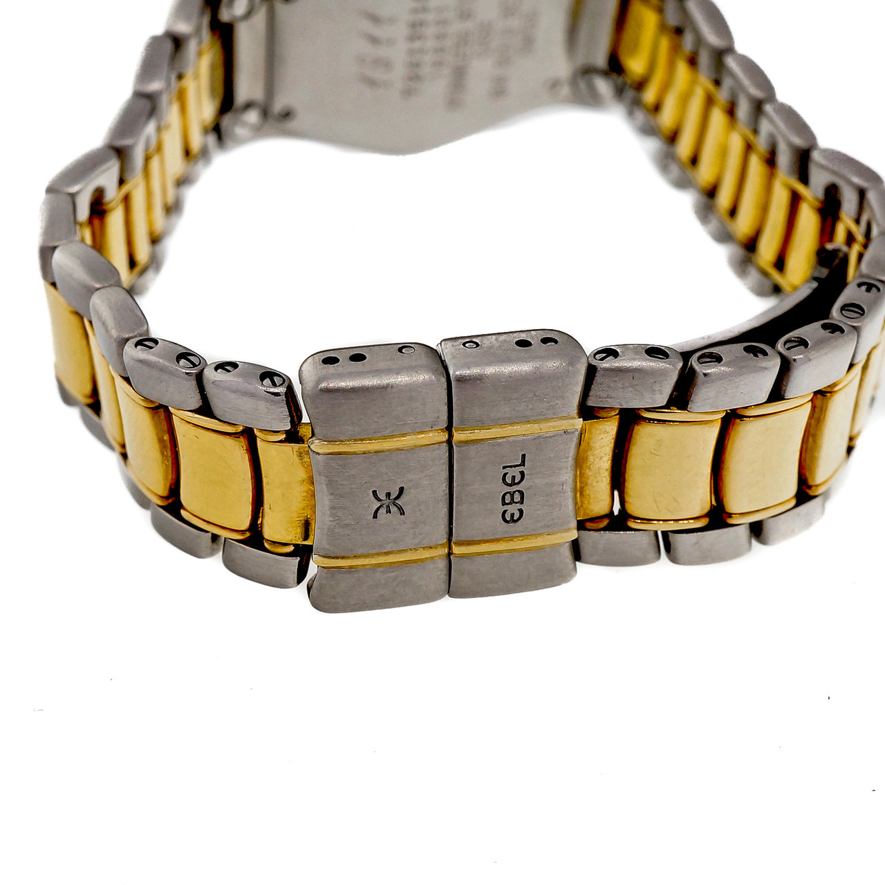 EBEL 1911 TWO TONE STAINLESS STEAL AND 18K GOLD LADIES WRISTWATCH 1911 watch Ebel Silver in gold and steel - 41694908 main image 4