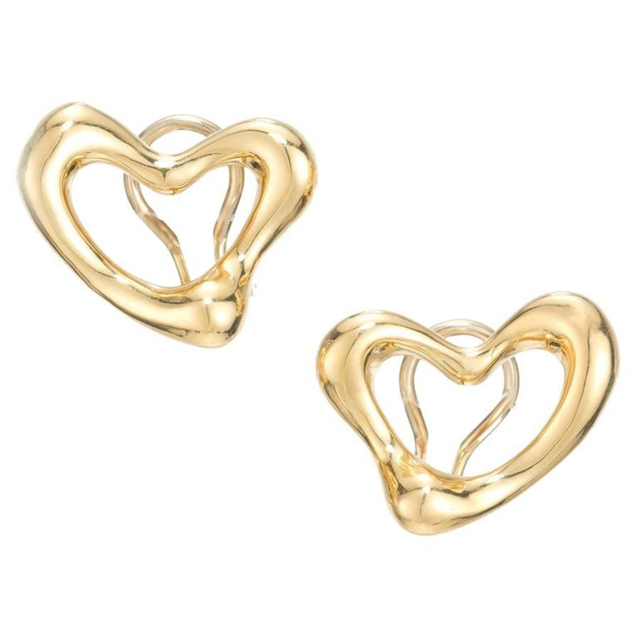 KOMEHYO|TIFFANY OPEN HEART EARRINGS|TIFFANY|BRAND JEWELRY|EARRINGS|[OFFICIAL]  KOMEHYO, ONE OF JAPAN'S LARGEST REUSE DEPARTMENT STORES.