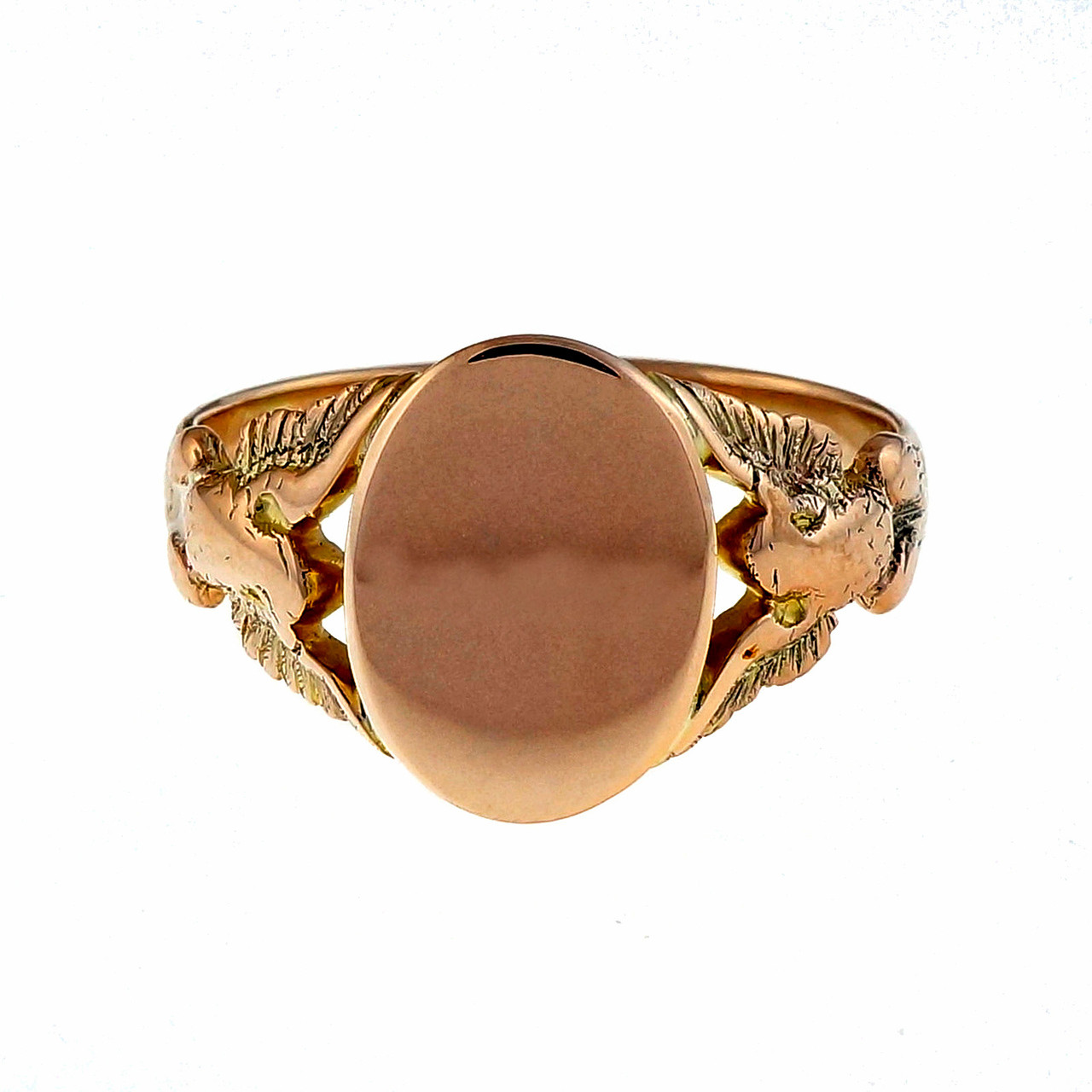 Peter Do Cubic Zirconia Square Signet Ring - Brass Signet Ring