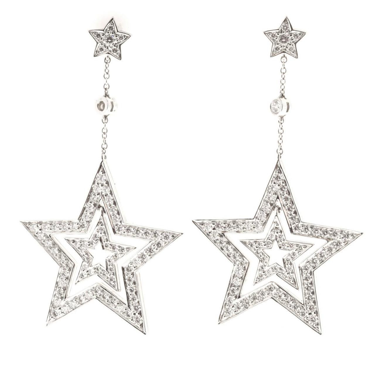 tiffany star earrings