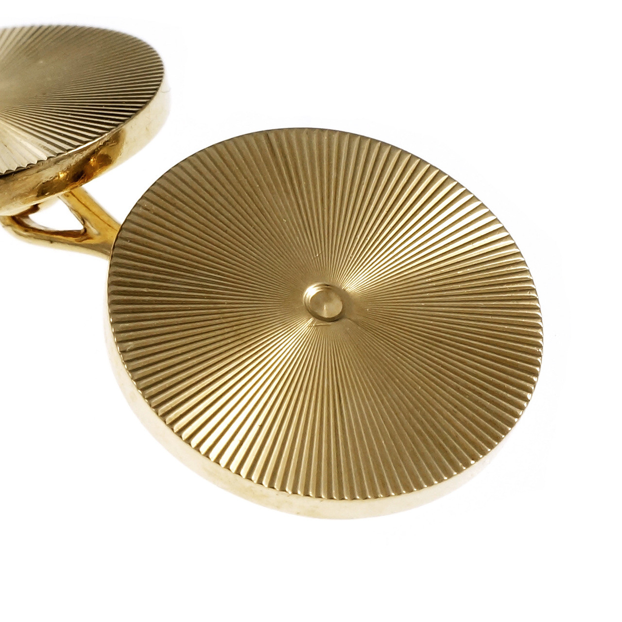 Tiffany & Co Vintage Cuff Links Larter & Sons 14k Yellow Gold