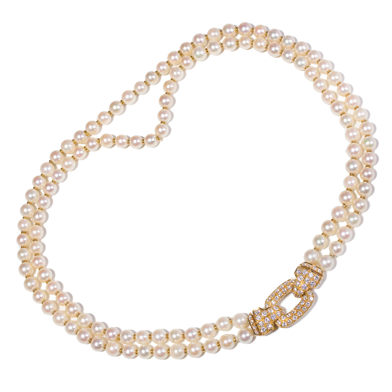 cartier pearl necklaces