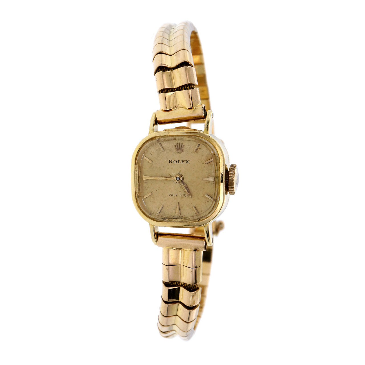 Rolex Yellow Gold Ladies Wristwatch - petersuchyjewelers