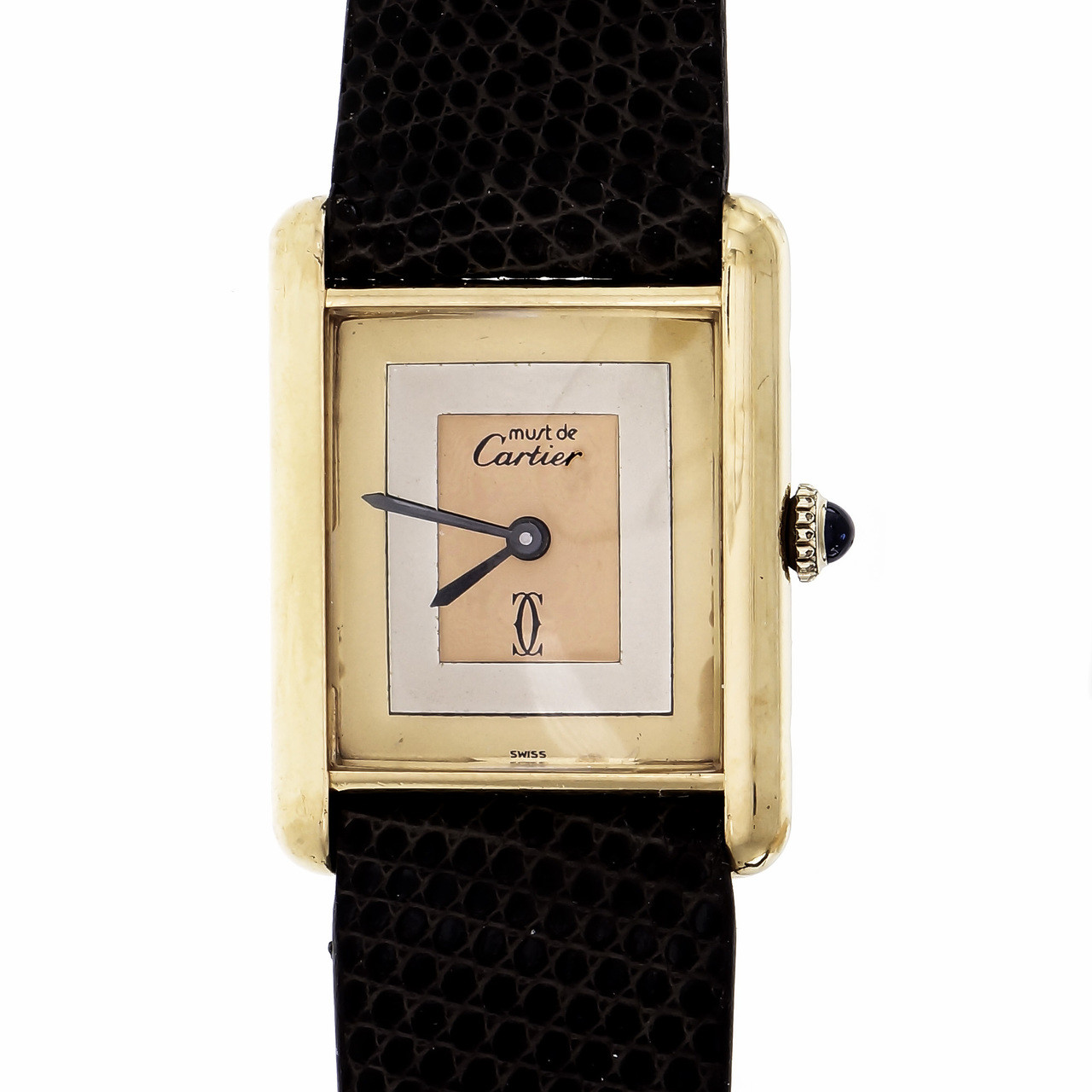 Must De Cartier Wrist Watch Manual Wind 