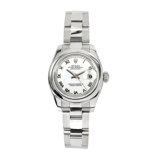 Rolex Stainless Steel Ladies Datejust Wristwatch
