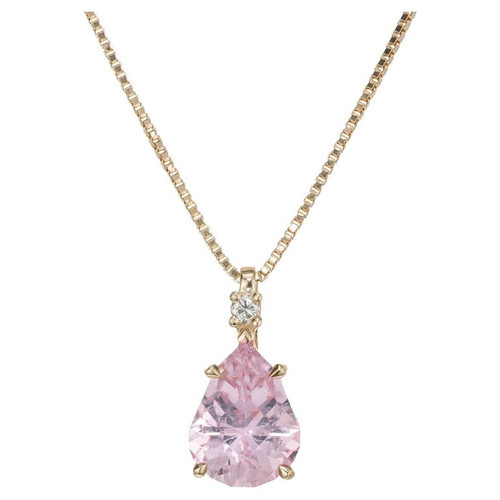 Peter Suchy 3.93 Carat Tourmaline Diamond Yellow Gold Pendant Necklace