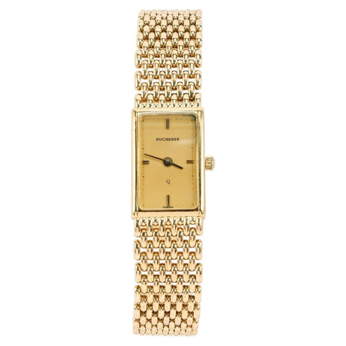 Bucherer 18k Yellow Gold Ladies Wristwatch