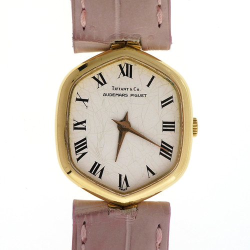  Audemars Piquet Tiffany Yellow Gold Ladies Wristwatch