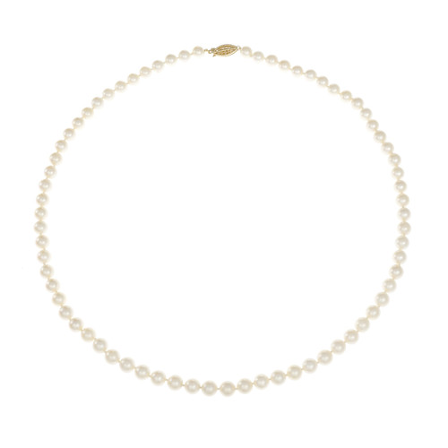 Estate 24 Inch Strand Cultured Pearls 