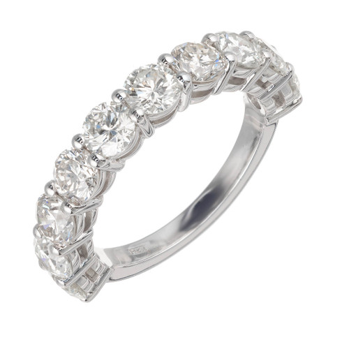 Peter Suchy 2.74 Carat Diamond Platinum Wedding Band