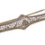Art Deco filigree Diamond bar Brooch