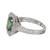 Peter Suchy GIA Certified 1.85 Carat Garnet Diamond Platinum Ring
