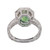 Peter Suchy GIA Certified 1.85 Carat Garnet Diamond Platinum Ring