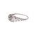 Vintage 1930 Filigree Engagement Ring Old Mine Cut Diamond 14k White Gold