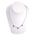 Onyx Diamond Necklace Converted From Tiffany & Co Shirt Studs Platinum 14k