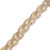 14k Yellow Gold Double Braided Chain Necklace