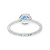 Peter Suchy GIA Certified 1.05 Carat Sapphire Diamond Platinum Engagement Ring