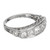 EGL Certified  1.30 Carat Diamond 18k White Gold Ring