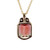 Peter Suchy 24.39 Carat Pink Tourmaline Diamond 18k Yellow Gold Pendant Necklace